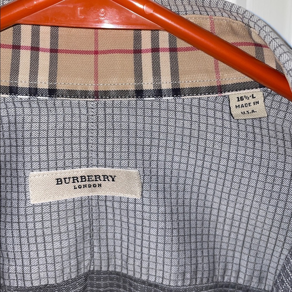 Burberry Iconic Pattern Button Down Shirt - image 6